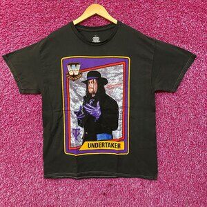 WWE The Undertaker Trading Card T-Shirt Large